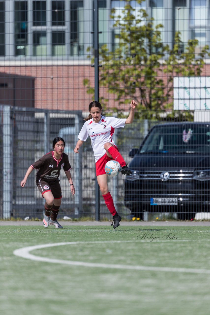 Bild 116 - wBJ St. Pauli - Walddoerfer : Ergebnis: 1:11